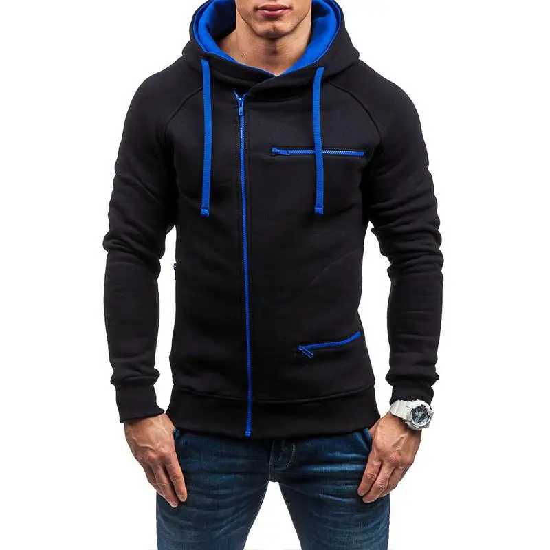 Eco Friendly Men's Hoodie With Two Pockets In White Colour_voghion.com
