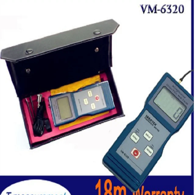 Taijia VM6320 Digital Vibration Meter, Vibration Sensor Machine, Vibration Analyzer Hour Meter Vibration Meter Price Portable