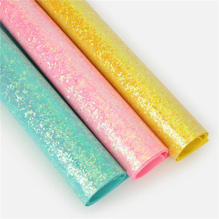 crystal hexagon elastic backing glitter  bag per roll wholesale price customized free sample