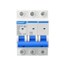 Original Brand CHINT China's best quality single-phase three-phase miniature circuit breaker chint Mcb mccb 63A 100A