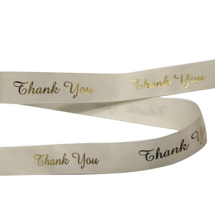 Personalized thank deals you ribbon