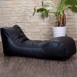 European and American style modern leisure lounge sofa chair soft bean bag chaise lounge