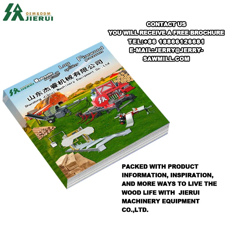 15T Wood Processor Mini Firewood Processor for Sale Wood Cutter and Splitter Processing Machine with Log Lifter