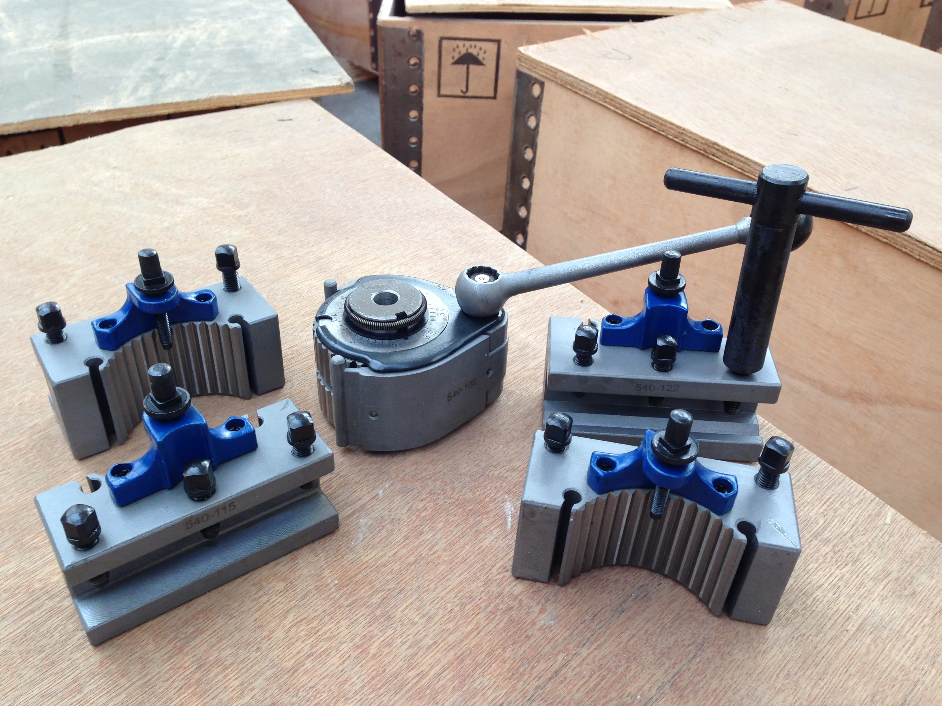 40-POSITION QUICK CHANGE TOOL POSTS (EUROPE STYLE) by EAGLE