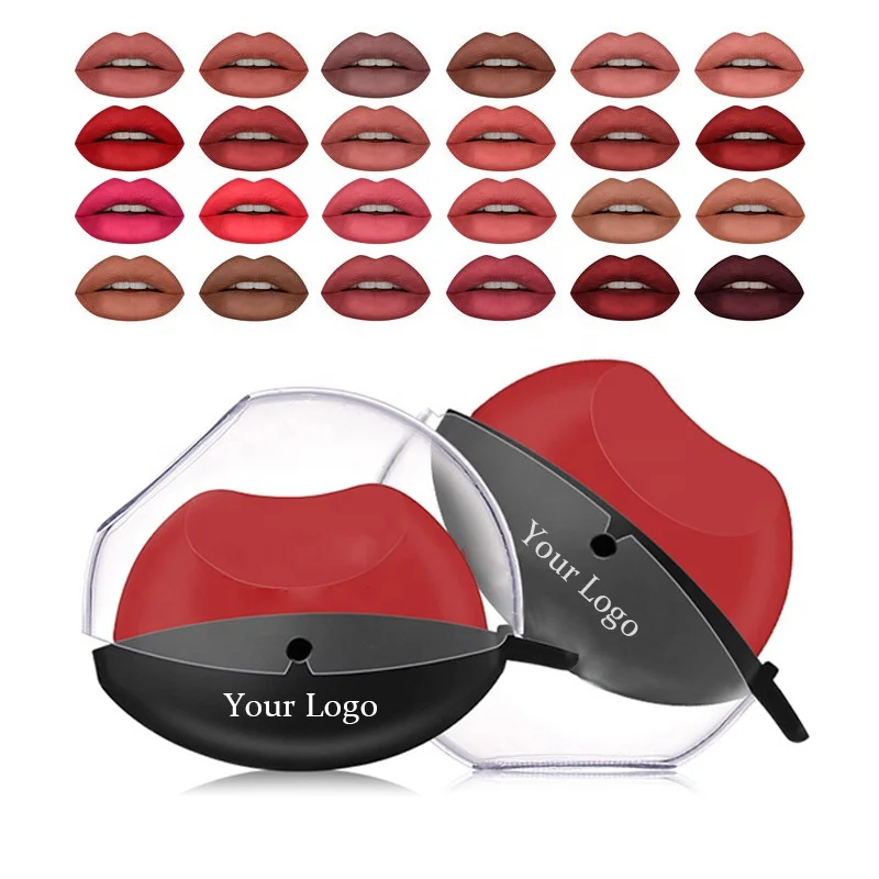 Lazy Lipstick Matte Lippenstift - Einfache Anwendung Mit Farbwechsel-Effekt Für Make-up-Neulinge (#2)