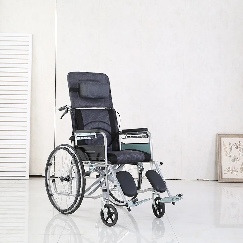 Outdoor Folding Wheelchairs Portable Active Travel Wheelchair Manual Wheelchairs For Disabled