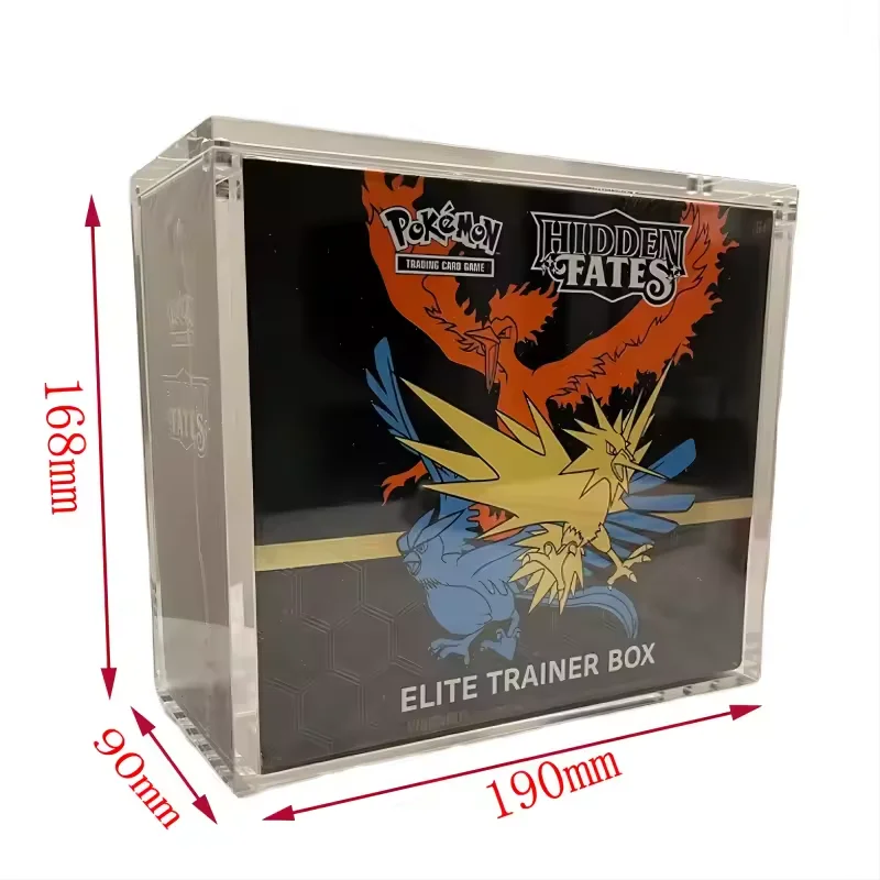 Pokemon Power Rack Eco-friendly Acrylic Display Box for Pokemon Retail Racks