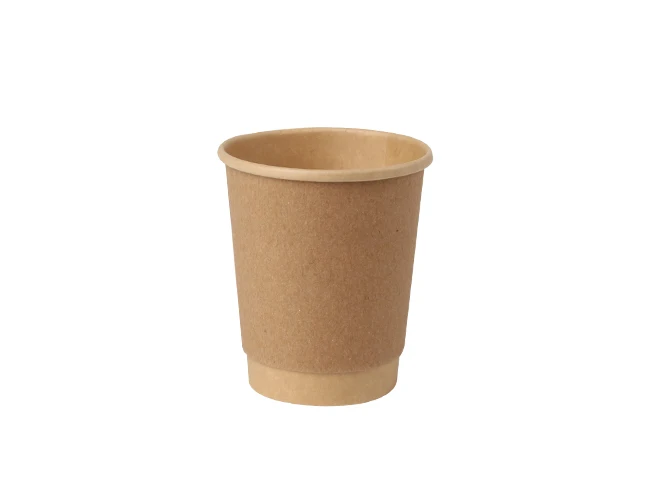 Eco-Friendly Wholesale Biodegradable Single Wall Disposable Paper Cup Waterproof for Hot Drinks Single Shape factory
