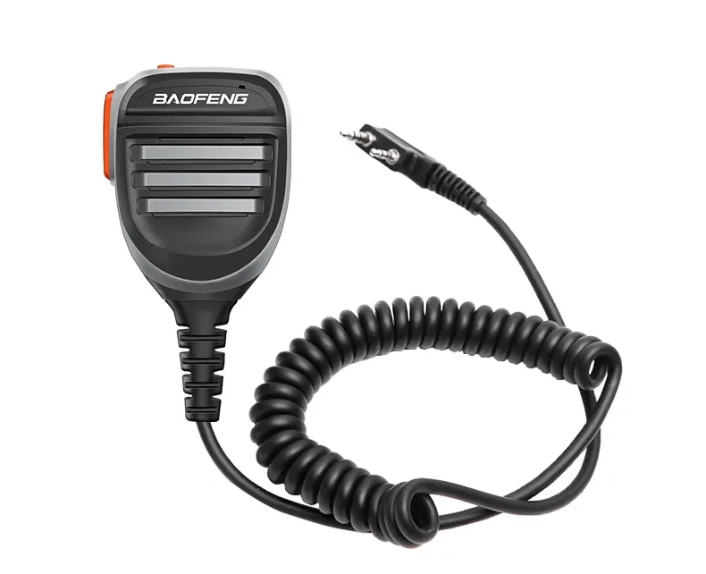Micrófono De Mano Con Altavoz Y Conector De 3.5 Mm Para Walkie-Talkie – Compatible Con Radio MC301 De BFTECH