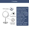 7inch F1009 Charge button,1X+3X
