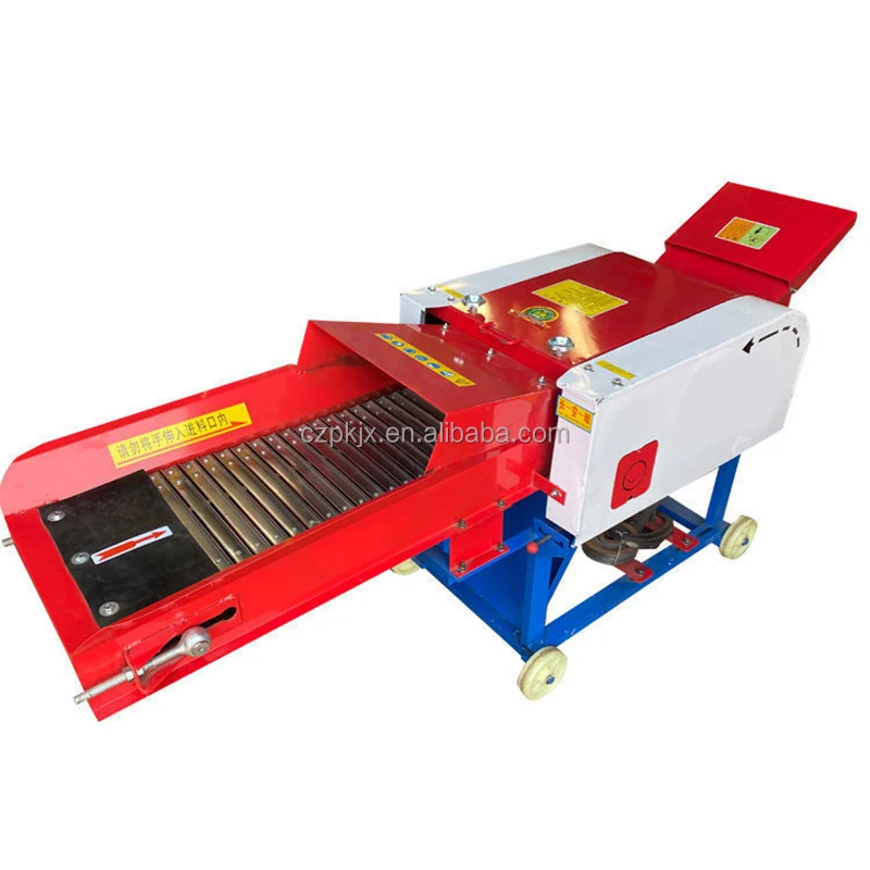 Cattle and Sheep Guillotine hay Kneading Machine Silage Making Machine Grass Chaff Cutter Machine