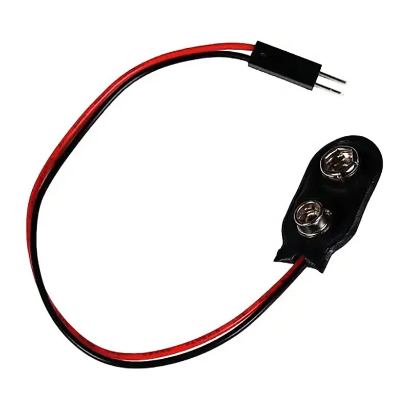 9V Battery Snap to Pin Header Jumper Wire Dupont Cable Connector