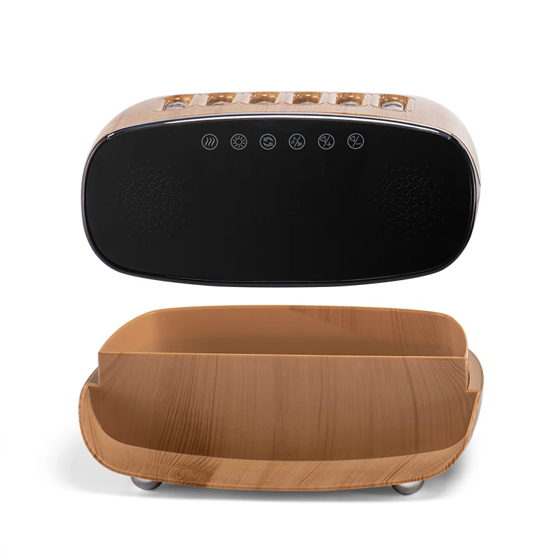 Intelligent Music Pickup Dynamic Control Air Humidifier 6 Spray Running Rainbow Light Mist Humidifier With Bluetooth Speaker