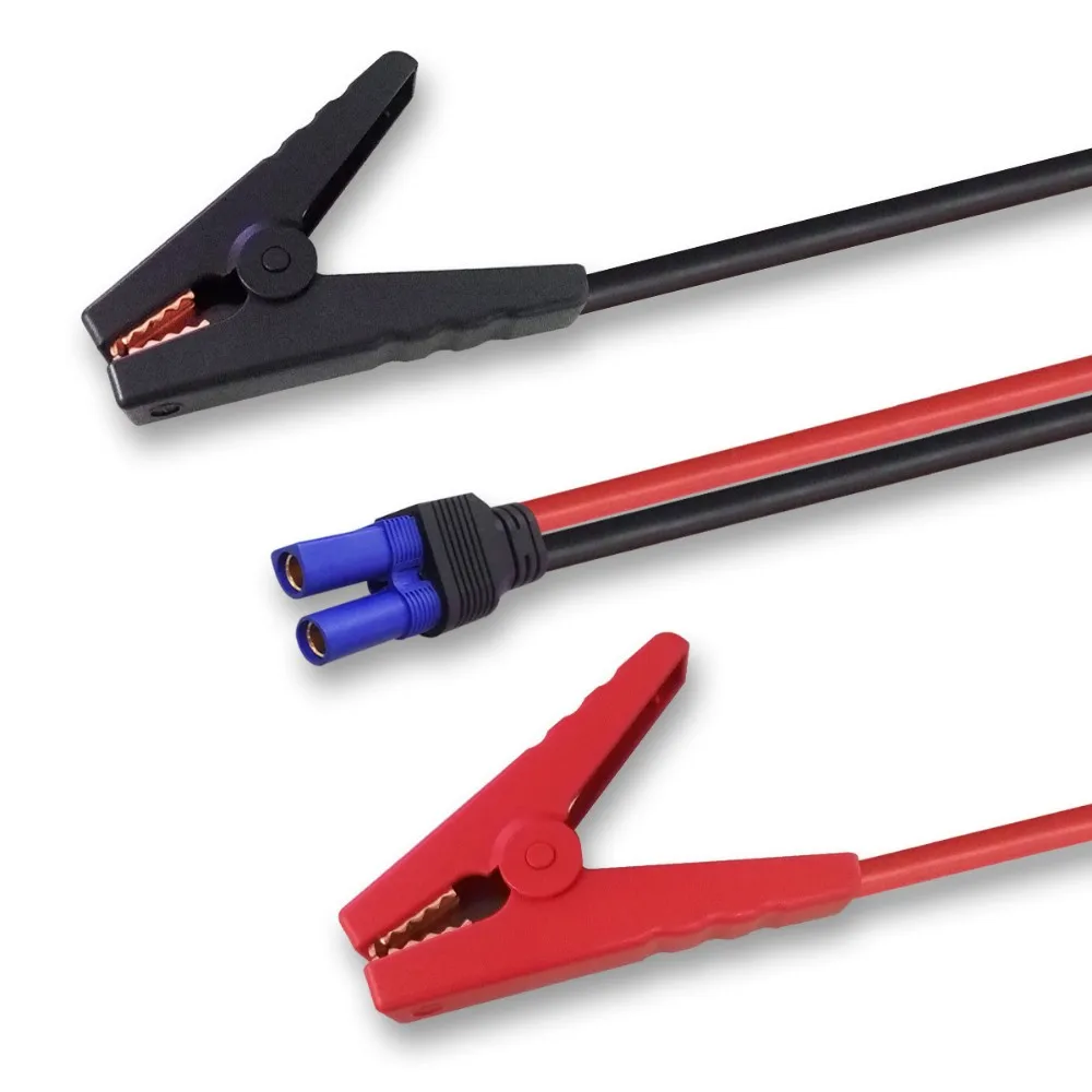 Автомобильный Джампер-кабель для аварийного источника питания зажим типа крокодил разъема EC5 на 12 В
