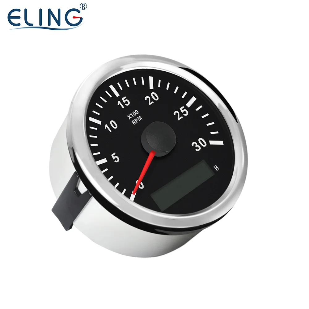 ELING 85mm Contagiri Stile Classico 0-8000RPM Contagiri Con