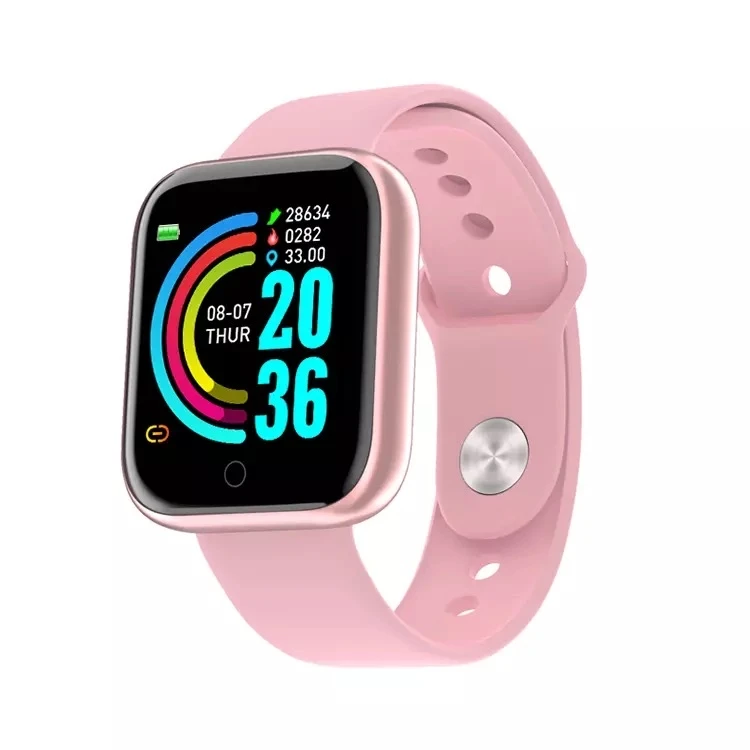 Y68 Smart Watch Series 6 1,54 дюймов Full HD сенсорный экран Смарт-устройство для отслеживания сердцебиения во время сна монитор наручные часы