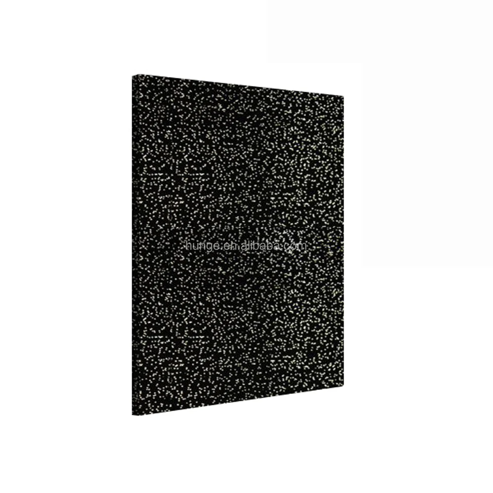 Light Transmitting Concrete Panel Starry Fiber Cement Board for Garden Yard Park Landscape Outdoor Lighting Decors