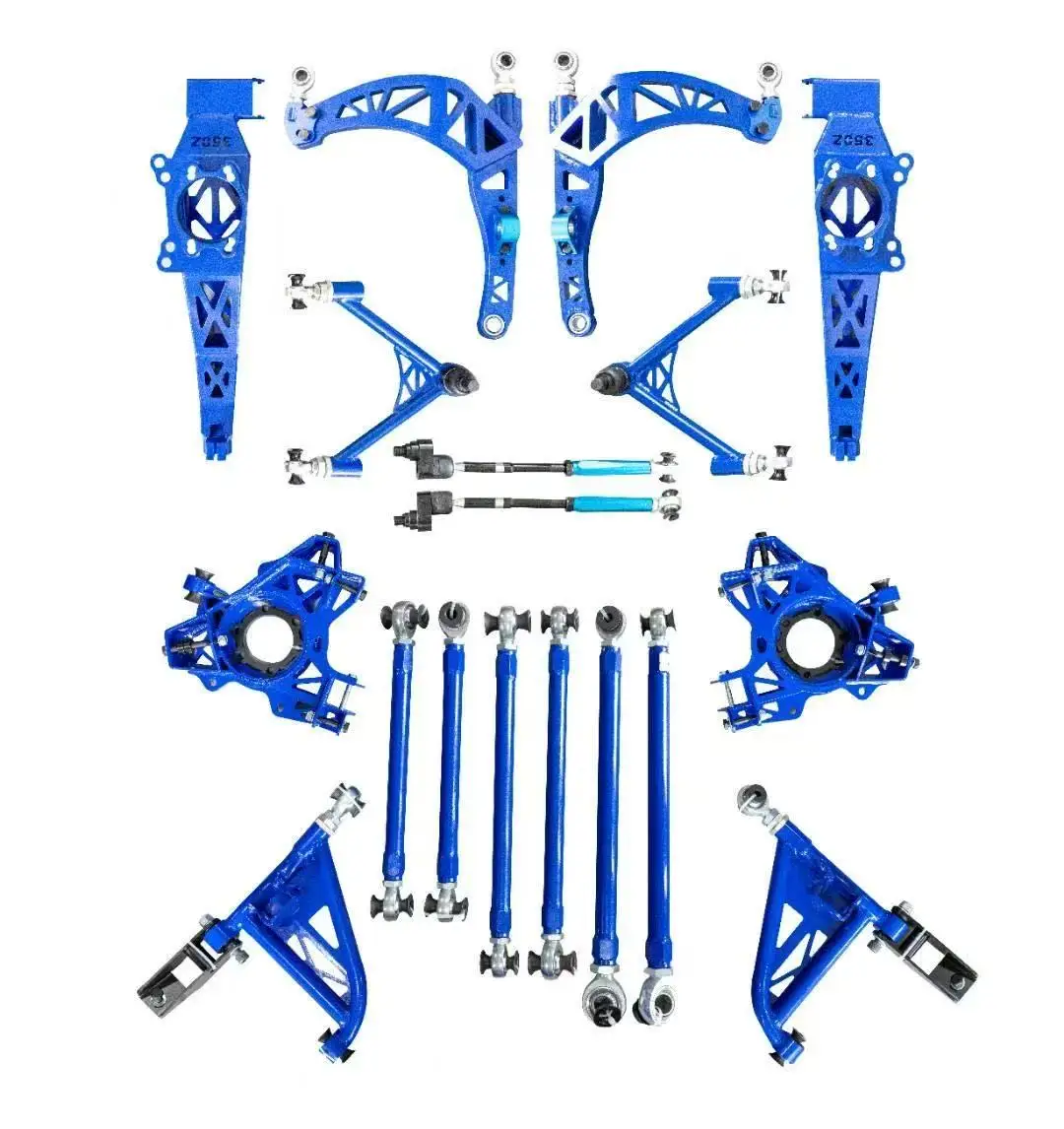 High-Performance Angle Kit For Nissan 350Z Z33 V35 - Front And Rear Drift Enhancement Suspension Kit