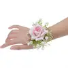 Fleur de poignet rose