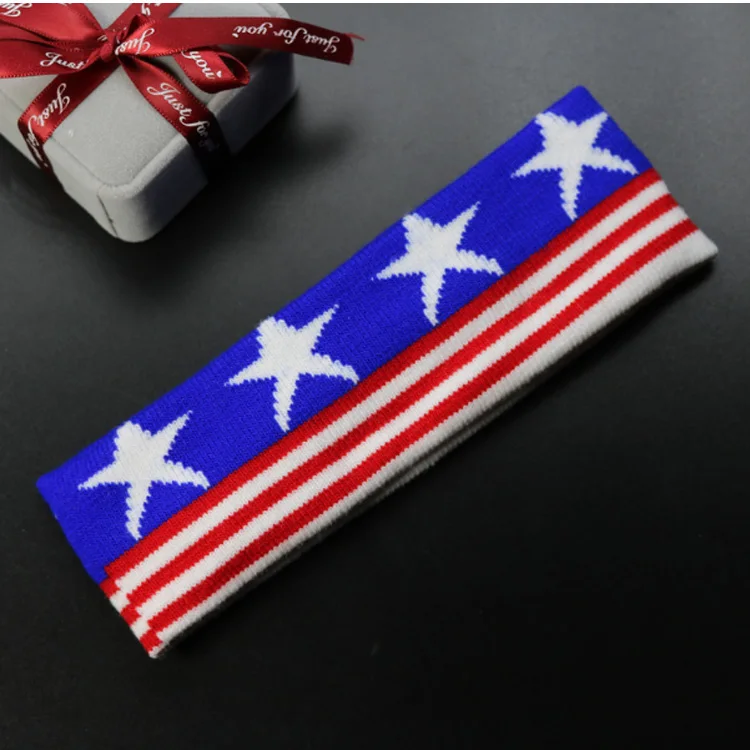 Рекламная оптовая продажа Мужская эластичная повязка на голову Спортивная Повязка для