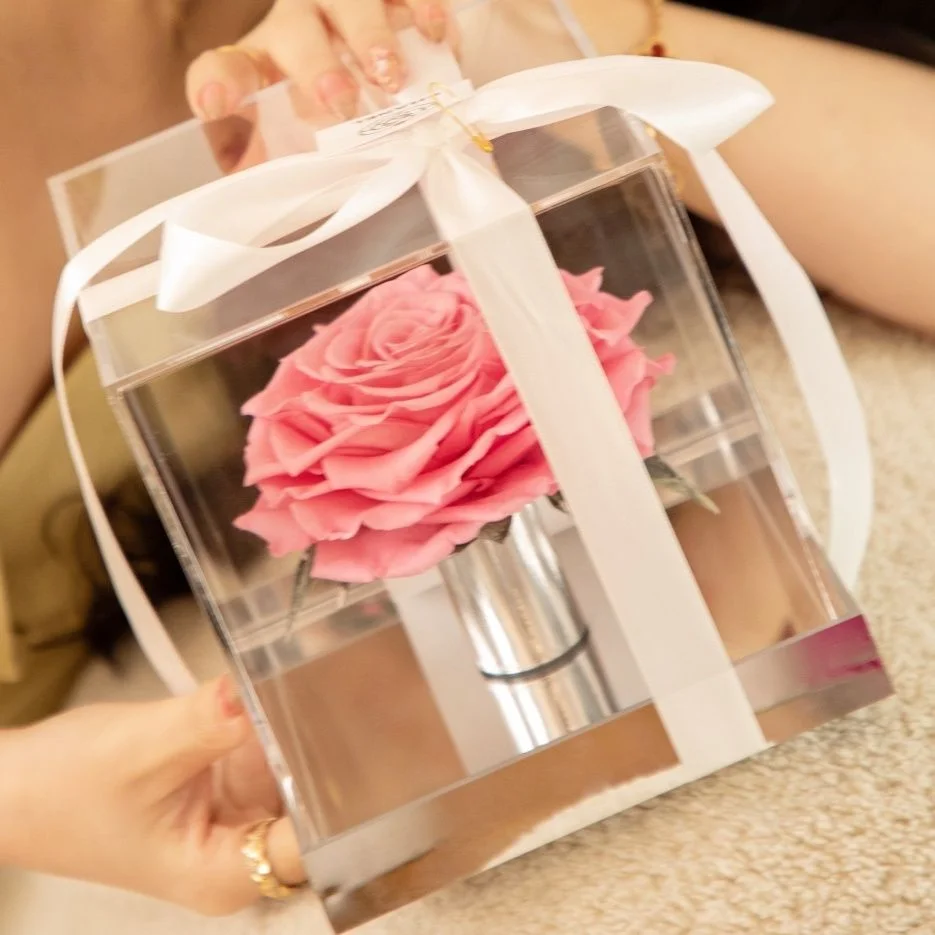 Ecofriendly 2023 New Idea Real Touch Dried Long Life Stabilized Flower