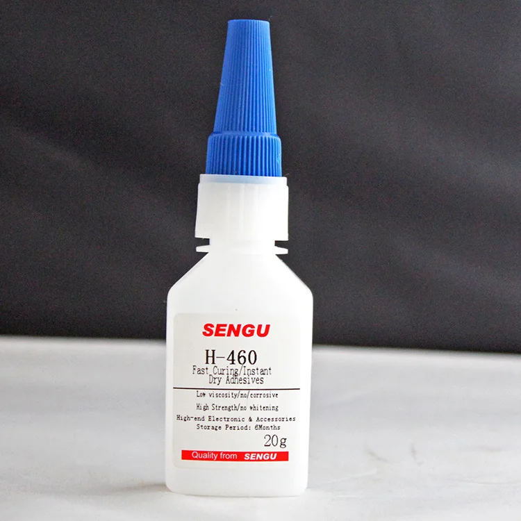 Sengu H460 Low Viscosity Clear Cyanoacrylate Instant Adhesive Liquid