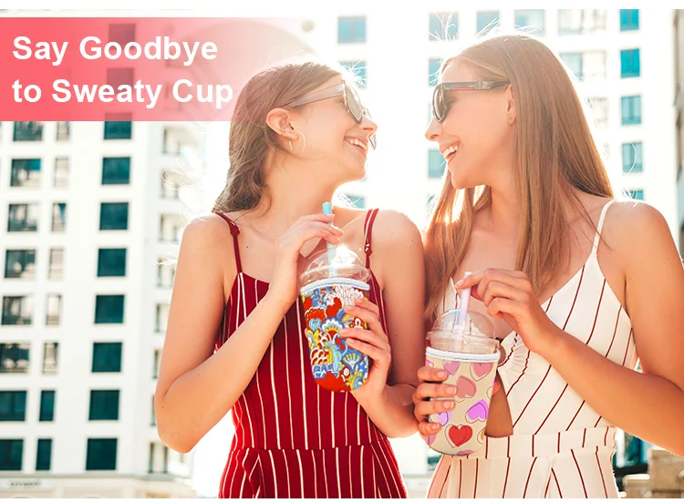 Customized Cup Sleeve Neoprene Cup Holder Coffee Cup Coozies details