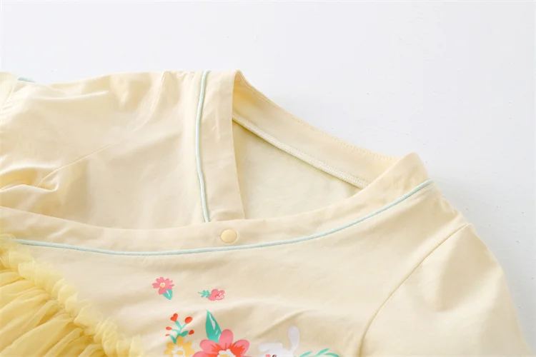 custom print girls circle skirt wholesale children clothing girls frock skirt tulle for kids dresses