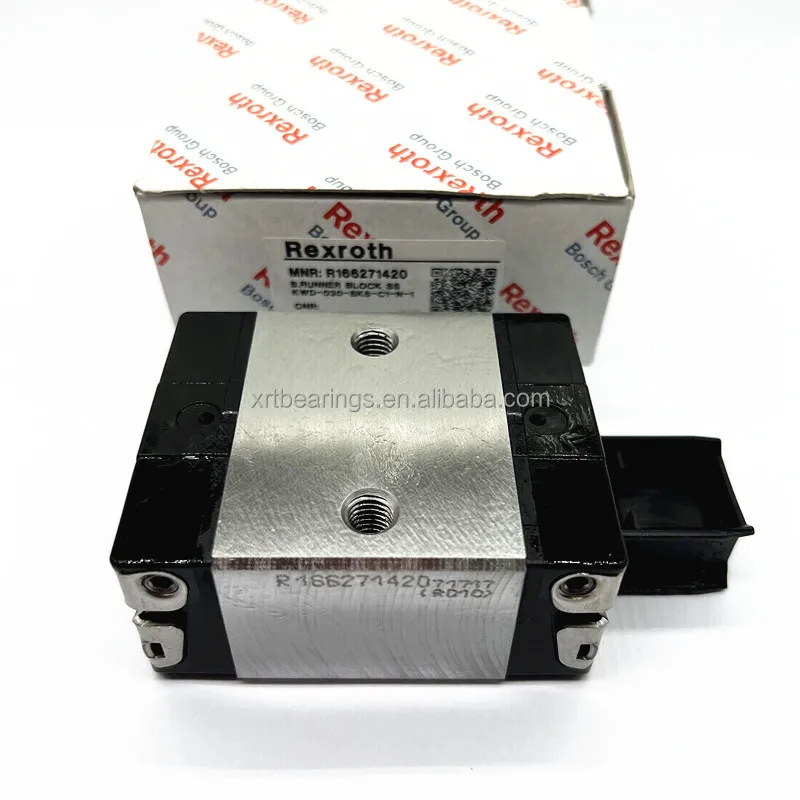 Original Rexroth Linear Guide Block Rail R166121420 R166129420 Linear Guideway Linear Ball Runner Block Bearing