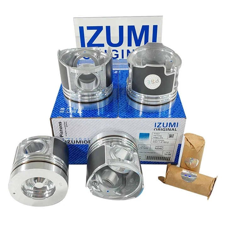 IZUMI ORIGINAL N04C NO4CT Piston Diesel Engine Piston For HINO