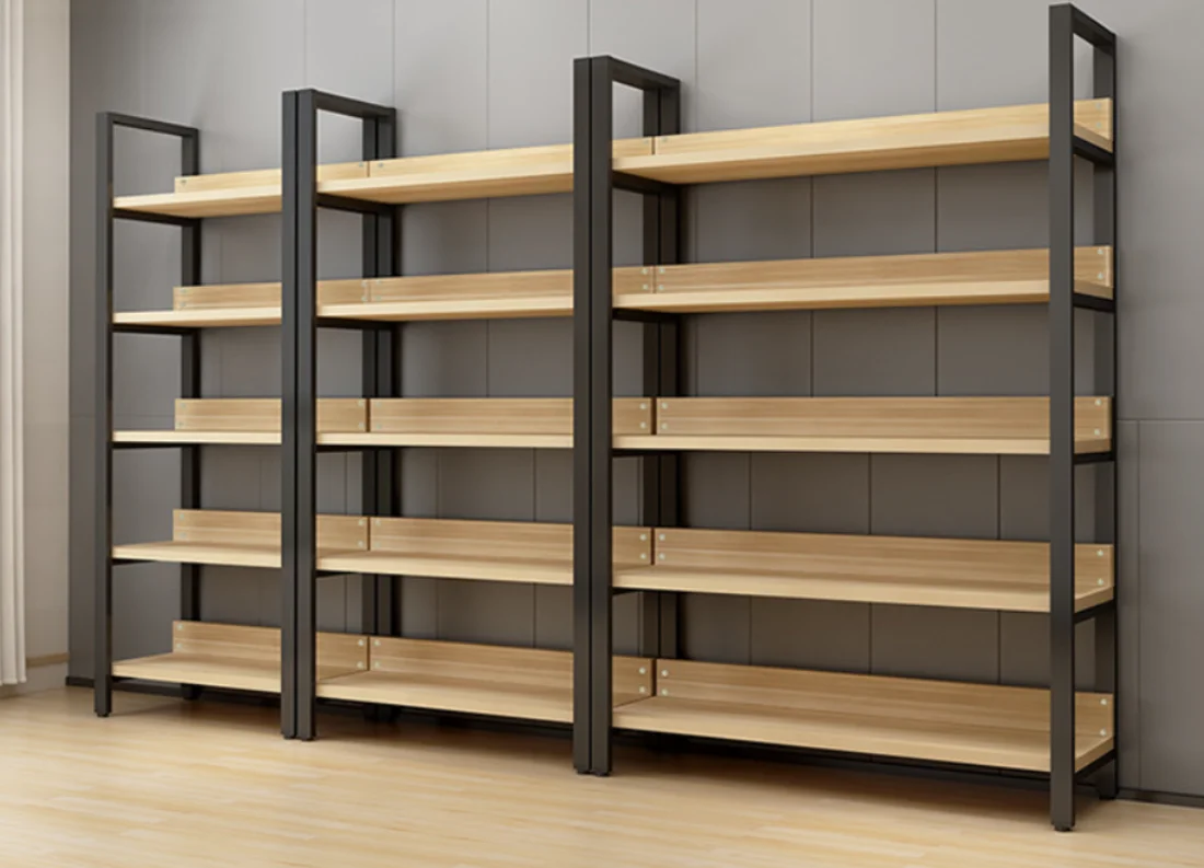 Wooden Layered Rack Shop Our Factory Wood Layer Display Racks for Supermarkets