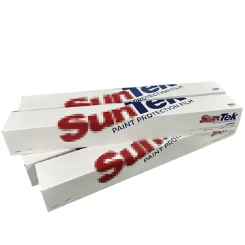 Suntek OEM/ODM Brand Custom 7.5 Mil 190 Microns Self Healing Clear Matte Polyurethane Film Roll Car Protective Film TPU PPF