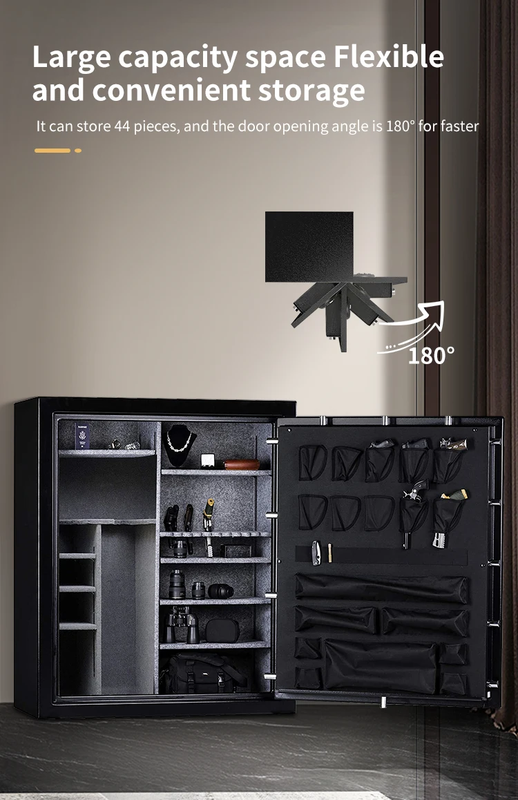 CEQSAFE Direct Sale High Quality Personal Cheap Fireproof Gun Cabinet Safe Box supplier