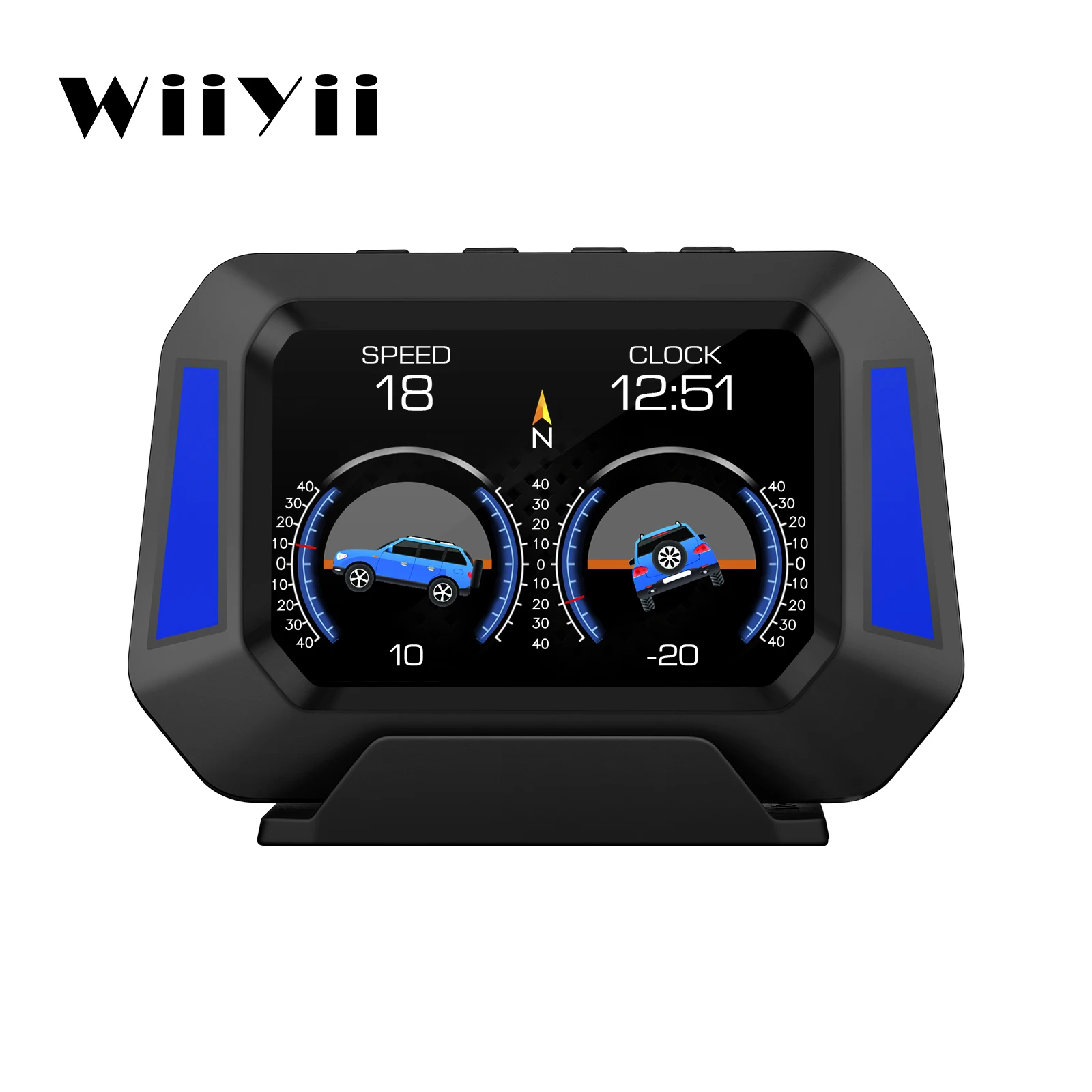 P21 HUD Head up Display Car Tester on Board Computer Clock Slope Meter GPS Speedometer OBD2 Diagnostic Tools