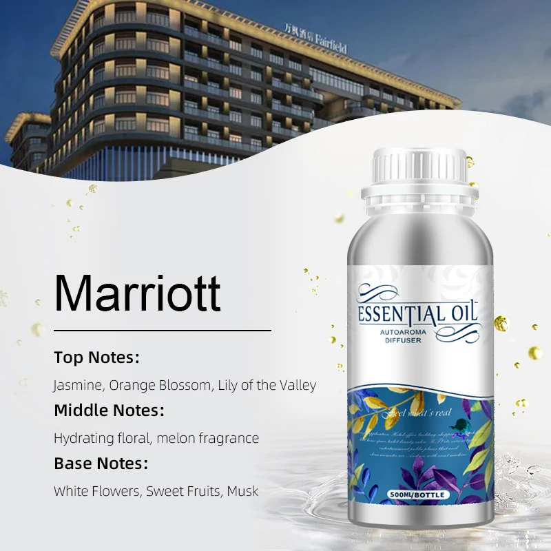 Pure Essential Oil Aroma Diffuser Scenting Marriott Hotel Aroma Oil ...