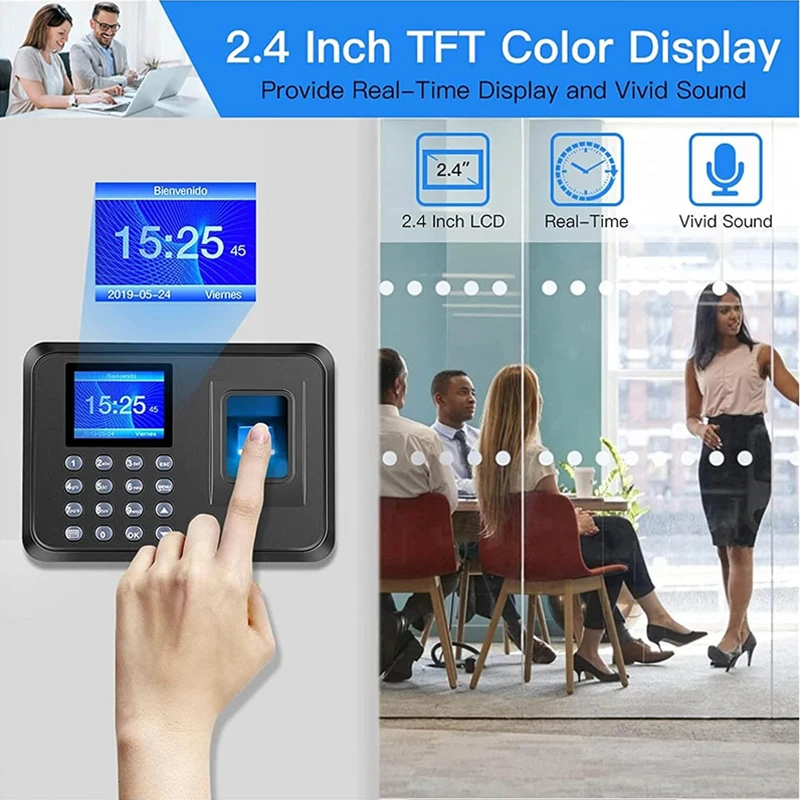 Fingerprint Time Attendance Machine - Efficient Record Keeping