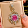 Rose pendant with Chopin chain
