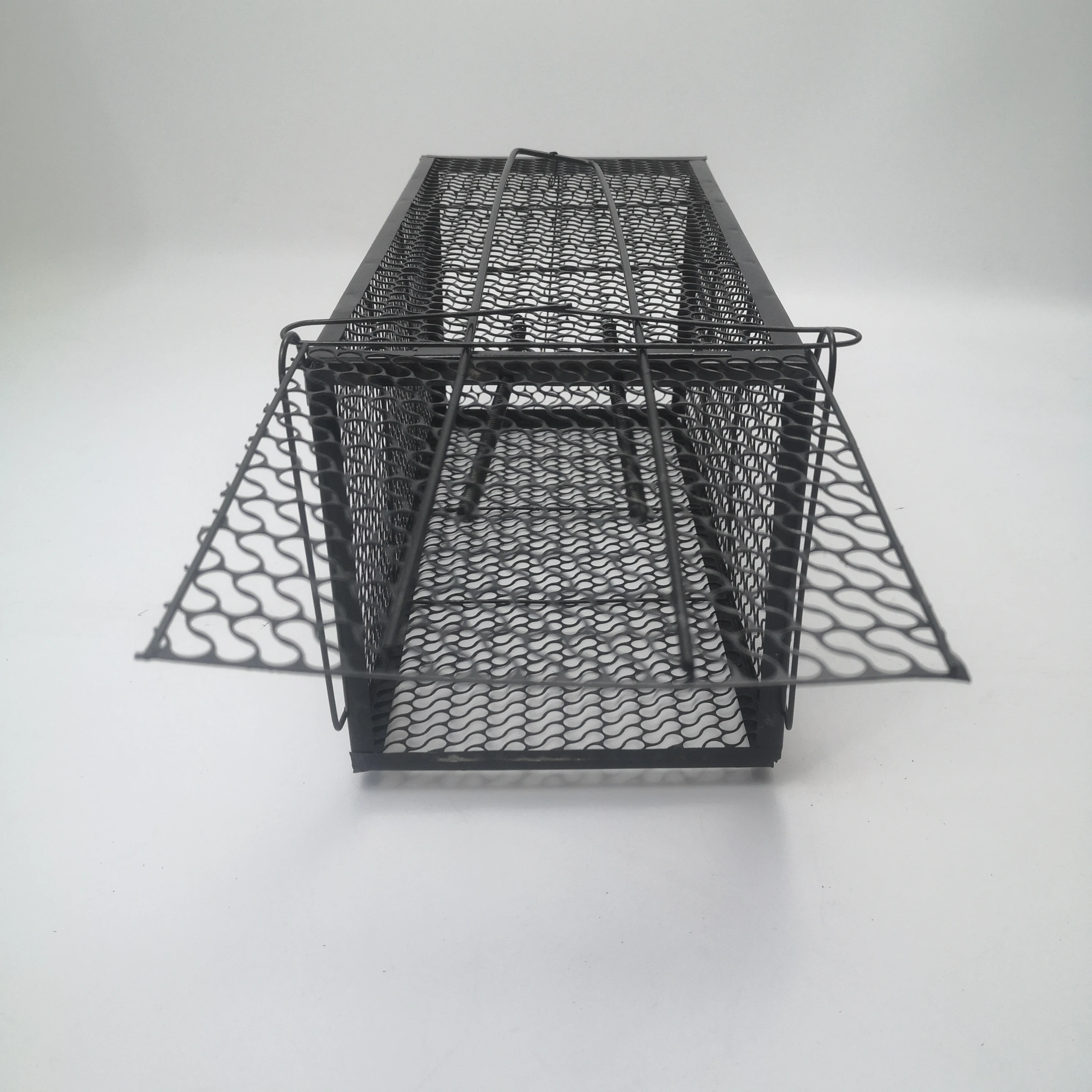 Black Iron Mouse Trap Cage: Humane Live Rat Catching Solution