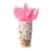 Pink-9OZ Cups