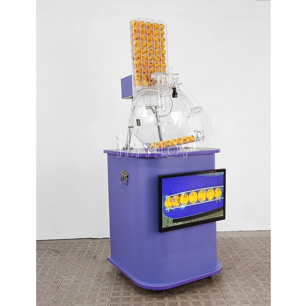 Электронная удачная компьютеризированная лотерея с воздушным смесителем онлайн-лотереи