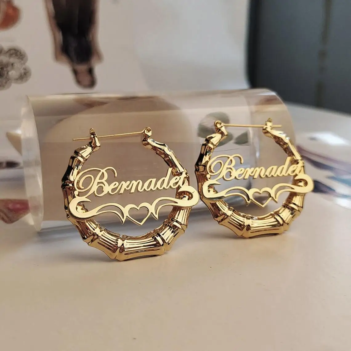 Name Earrings Hoops Personalized Jewelry for All Occasions