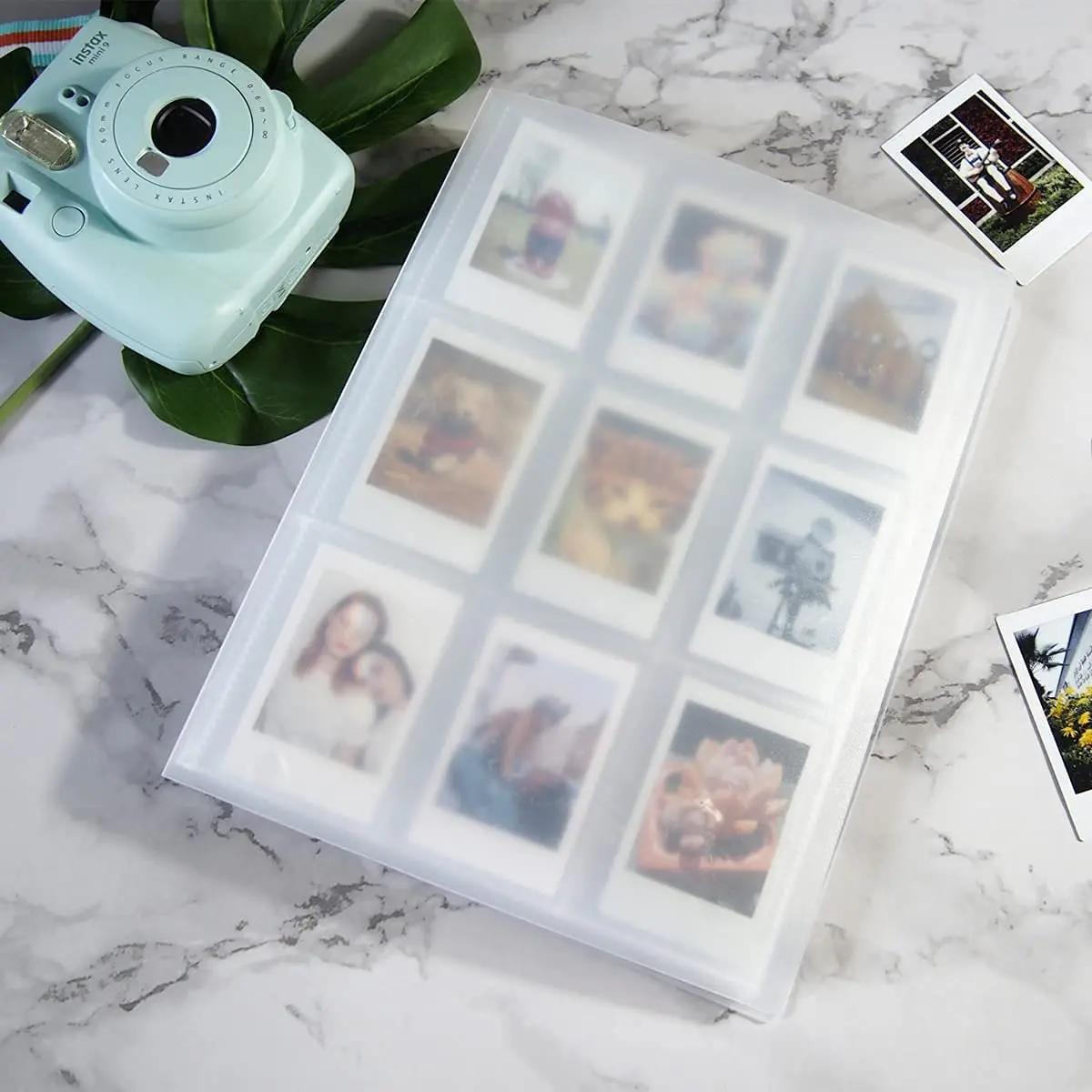 252 Pockets Mini Photo Album Compatible with Fujifilm Instax 3 Inch  Pictures and Name Card