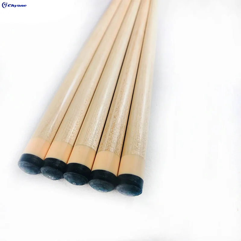 Customize 20pcs Laminated Maple Wood  with XTC pink Ferrule 12layered Tip Spliced Carom Cue Shafts Pool Cue Shaft
