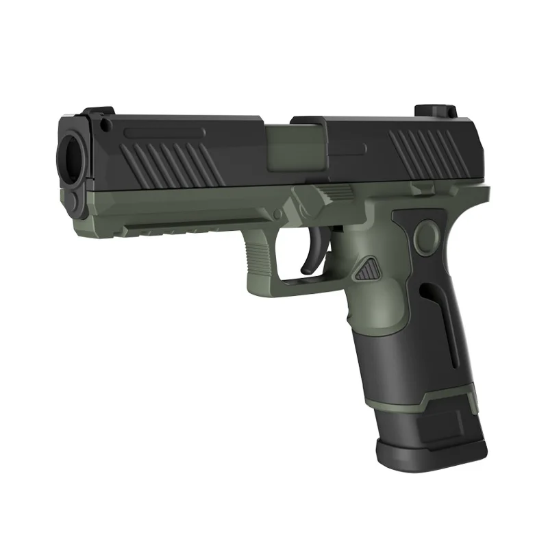 Резиновый пистолет-пуля Colt, Детская уличная игрушка-Имитация мягких пуль, Детская модель пистолета-ракушки, игрушка