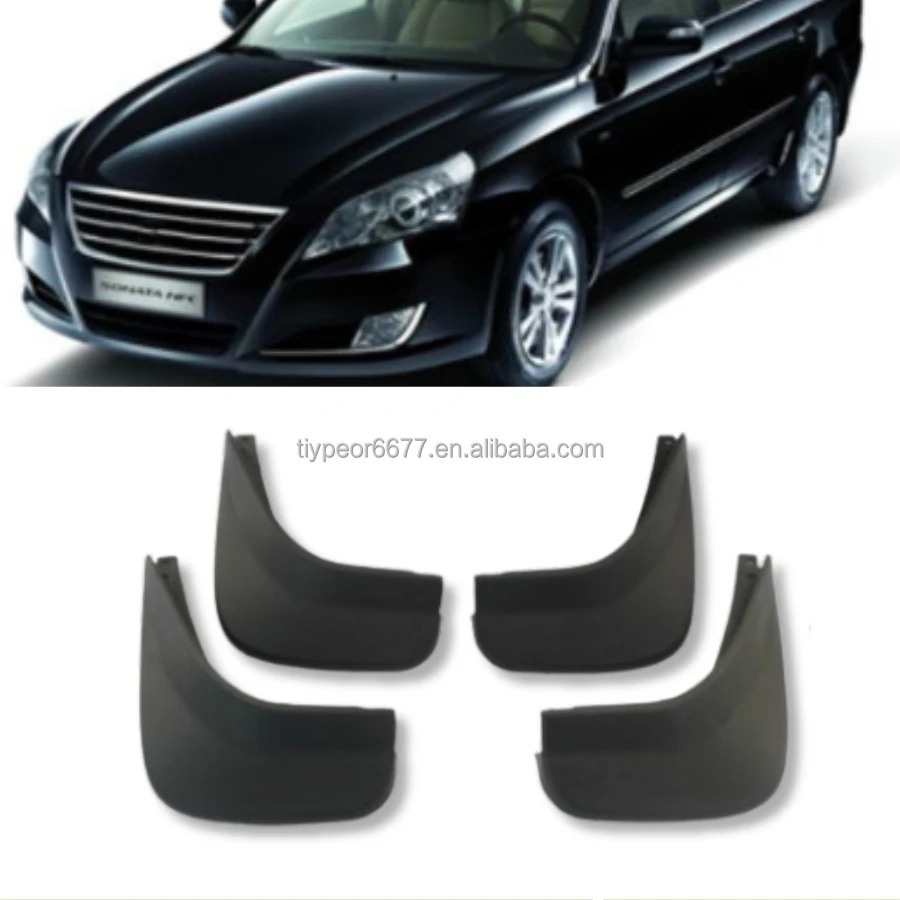 product tiypeor splash mud guard standard size mudflap car splash guard mudflaps for hyundai sonata nf 2007   2010 2008 2009-4