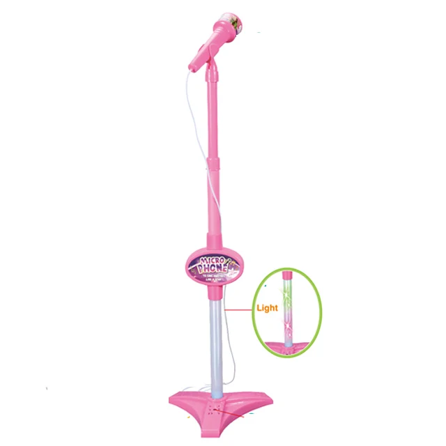 Лидер продаж, детские музыкальные инструменты, регулируемая подставка для микрофона, набор для караоке, игрушка для детей