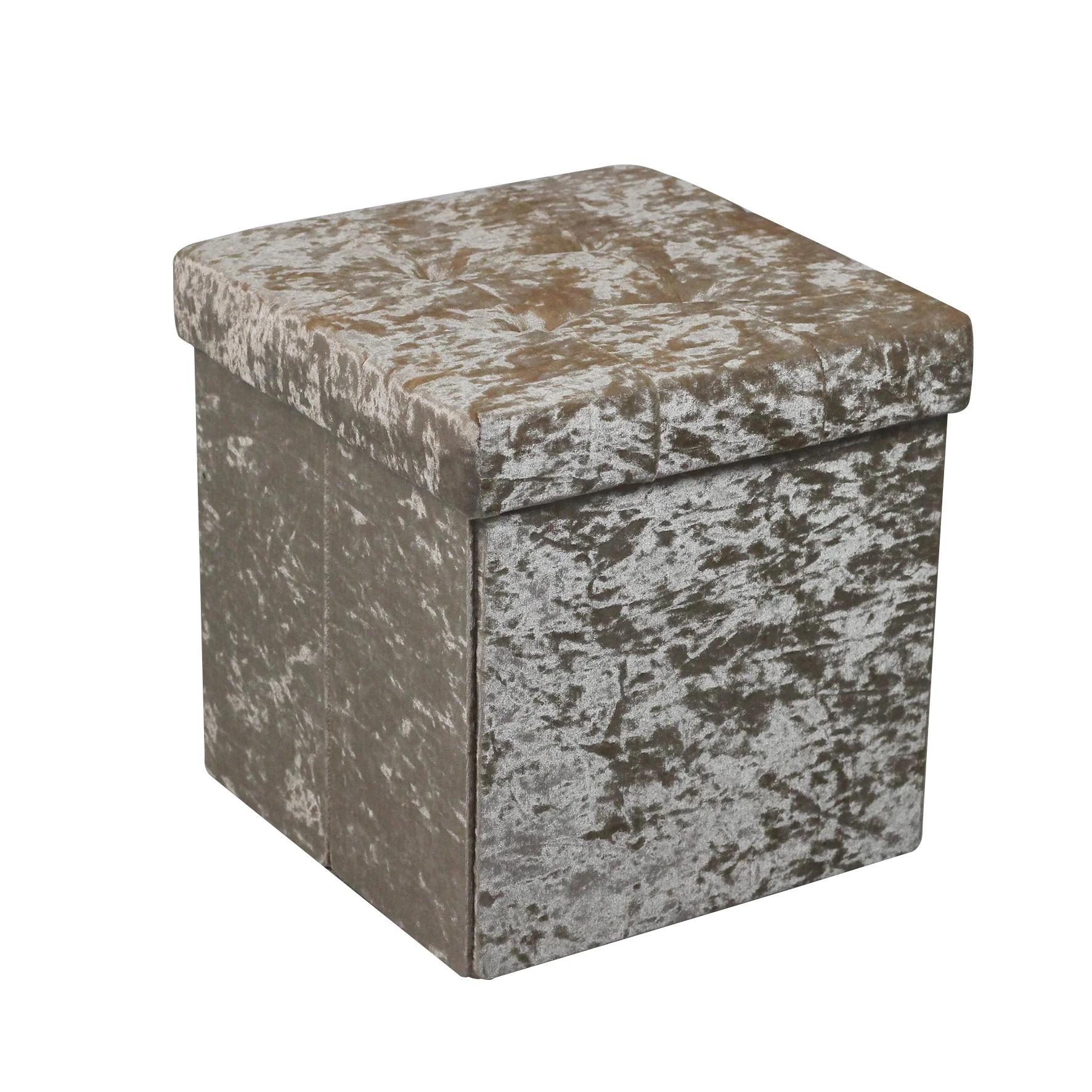 Складная коробка складной оттоманка с чехлом подставкой сиденьем