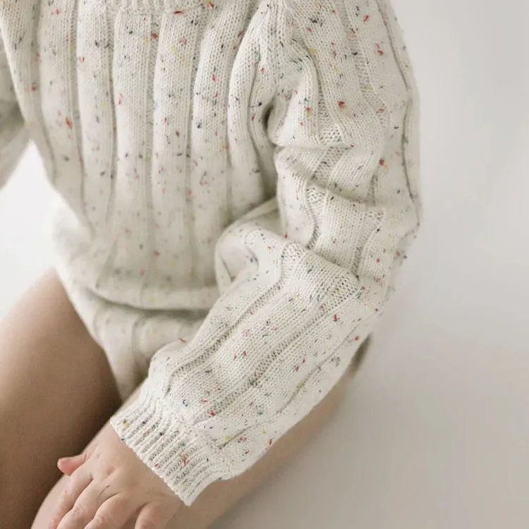 2023, оптовая продажа, детский трикотажный комбинезон из органического хлопка с широким ребристым покрытием, комбинезон для новорожденных