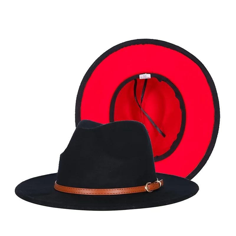 Autumn Winter Mens Luxury Sombrero Jazz 