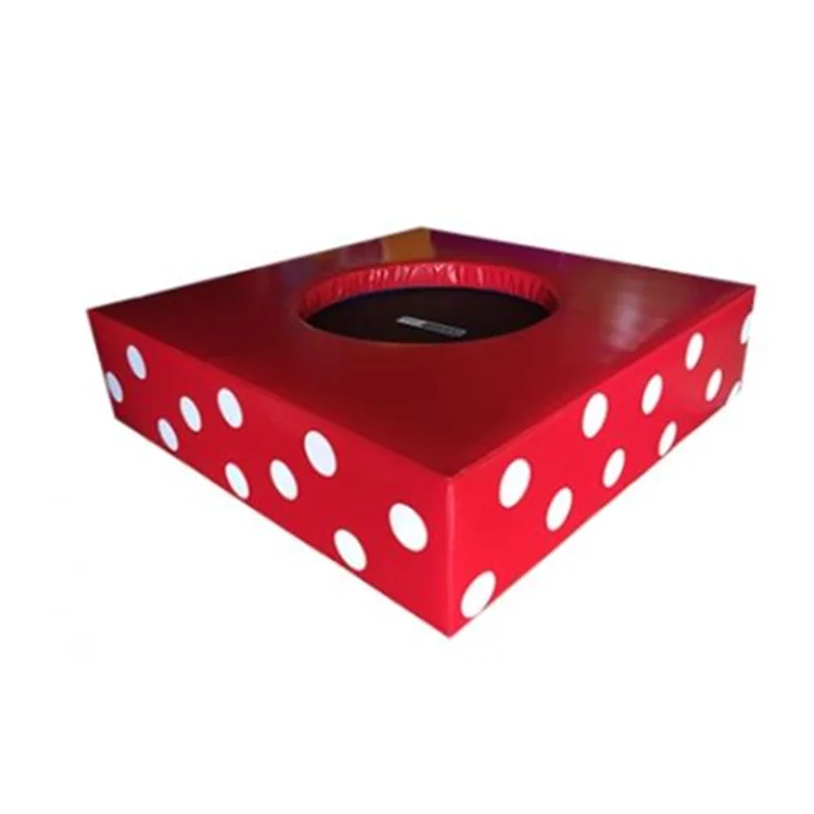 Прочный Маленький Красочный мягкий игровой батут, детская игровая площадка, детский уличный детский батут, аренда мягких игр, детский батут